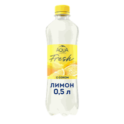 Вода питьевая AQUA MINERALE Juicy Лимон негазированная, 0.5л, картинка