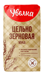 Мука пшеничная цельнозерновая, 1,9кг, крупный план