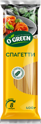 Макаронные изделия O`GREEN Спагетти, 400г, картинка