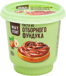 Паста шоколадно-ореховая NUT STORY, 350г, крупный план