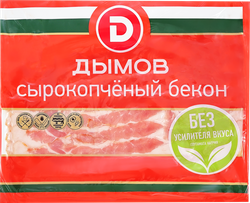 Бекон сырокопченый ДЫМОВ, нарезка, 150г, фото