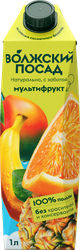 Нектар ВОЛЖСКИЙ ПОСАД Мультифрукт, 1л, изображение