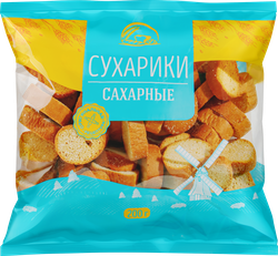 Сухарики сахарные, 200г, изображение