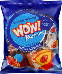 Маффин с начинкой вареная сгущенка, 450г, фотография