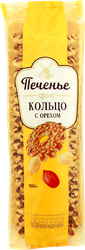 Печенье сдобное ДЫМКА Кольцо с орехом, 225г, вид