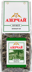 Чай зеленый АЗЕРЧАЙ Букет крупнолистовой, 200г, вид