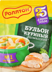 Бульон РОЛЛТОН Домашний Куриный, 90г, фотография