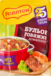 Бульон РОЛЛТОН Домашний говяжий, 90г, фотография