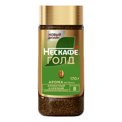 Кофе растворимый НЕСКАФЕ Gold Арома Интенс, 170г, картинка