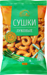 Сушки с луком, 170г, вид