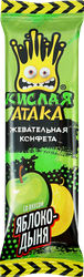 Конфета жевательная Кислая атака, в ассортименте, 11г, детальное фото