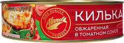 Килька АЛАНД обжаренная в томатном соусе, 240г, картинка