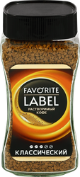 Кофе растворимый FAVORITE LABEL сублимированный, 190г, фото