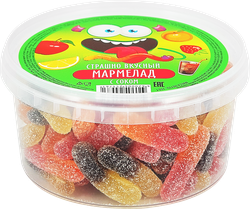 Мармелад жевательный Червячки кислячки, 350г, изображение