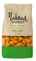 Крекер ПРАВИЛЬНОЕ РЕШЕНИЕ! Рыбки с луком, 250г, изображение