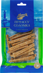 Путассу сушеная АЛАНД соломка, 70г, крупный план