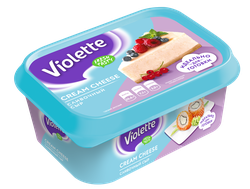 Сыр творожный КАРАТ Violette Cream Cheese Сливочный 70%, без змж, 400г, фото