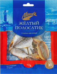 Желтый полосатик сушено-вяленый АЛАНД, 70г, фотография
