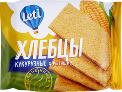 Хлебцы кукурузные LETI хрустящие запеченные, 60г, детальное фото