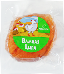 Галантин копчено-вареный из мяса птицы ВАЖНАЯ ЦЫПА Веронский, весовой, фотография