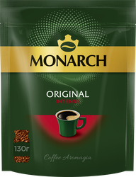 Кофе растворимый MONARCH Original Intense натуральный сублимированный, 130г, детальное фото
