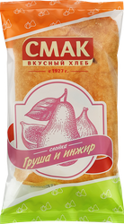Слойка СМАК с грушей и инжиром, 90г, фото