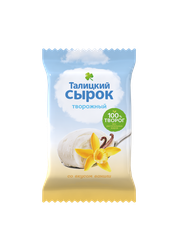 Сырок творожный ТАЛИЦКИЙ с сахаром и ванилином 8%, без змж, 100г, картинка