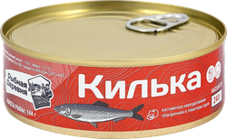 Килька каспийская РЫБНАЯ ДЕРЕВНЯ неразделанная обжаренная в томатном соусе, 240г, изображение