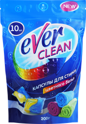 Капсулы для стирки EVERCLEAN, 10шт, детальное фото