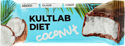 Батончик KULTLAB Кокос, глазированный, 40г, фото