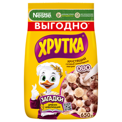 Готовый завтрак ХРУТКА Duo, шарики, 650г, фотография