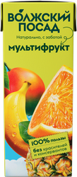 Нектар ВОЛЖСКИЙ ПОСАД Мультифрукт, 0.2л, фотография