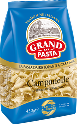 Макароны GRAND DI PASTA Campanelle группа А, 450г, фото