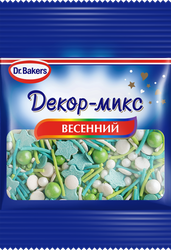 Посыпка кондитерская DR.BAKERS Декор-микс Весенний, 10г, вид