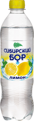Вода питьевая СИБИРСКИЙ БОР Аква со вкусом лимона негазированная, 0.5л, картинка