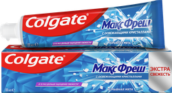 Зубная паста COLGATE Макс Фреш Взрывная мята с освежающими кристаллами для свежего дыхания и защиты от кариеса, 100мл, детальное фото