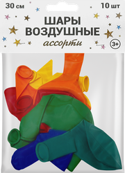 Шары воздушные, в ассортименте, 10шт, детальное фото