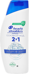 Шампунь-бальзам против перхоти HEAD&SHOULDERS Основной уход 2в1, 600мл, фото