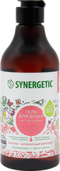 Гель для душа SYNERGETIC Пачули и ароматный бергамот, 380мл, картинка
