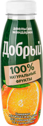Напиток сокосодержащий ДОБРЫЙ Апельсин, мандарин, 0.3л, детальное фото