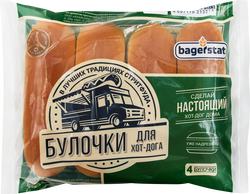 Булочка для хот-дога BAGERSTAT, 240г, картинка