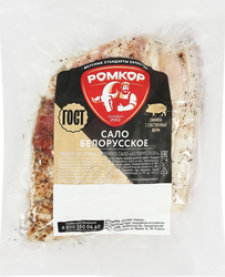 Сало РОМКОР Белорусское Гост, весовое, крупный план
