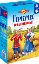 Хлопья овсяные РУССКИЙ ПРОДУКТ Геркулес, 420г, изображение