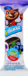 Сырок глазированный ИЖМОЛОКО Топтыжка черника 12%, без змж, 45г, изображение