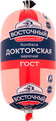 Колбаса вареная МК ВОСТОЧНЫЙ Докторская, категория А, 400г, детальное фото