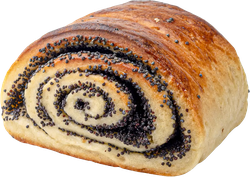 Рулет ХЛЕБОFF с маком, 100г, вид