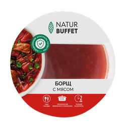 Борщ ДОРОНИЧИ с мясом, 250г, картинка