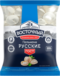 Пельмени ВОСТОЧНЫЙ Русские, 800г, фото