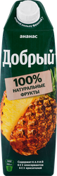 Нектар ДОБРЫЙ Ананас-яблоко, 1л, изображение