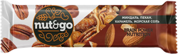 Батончик NUT&GO с пеканом, 36г, фото
